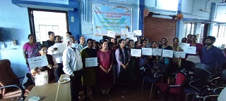ICAR-CIARI organized a 3 days training programme
under PMFME on “Value added fishery products”
